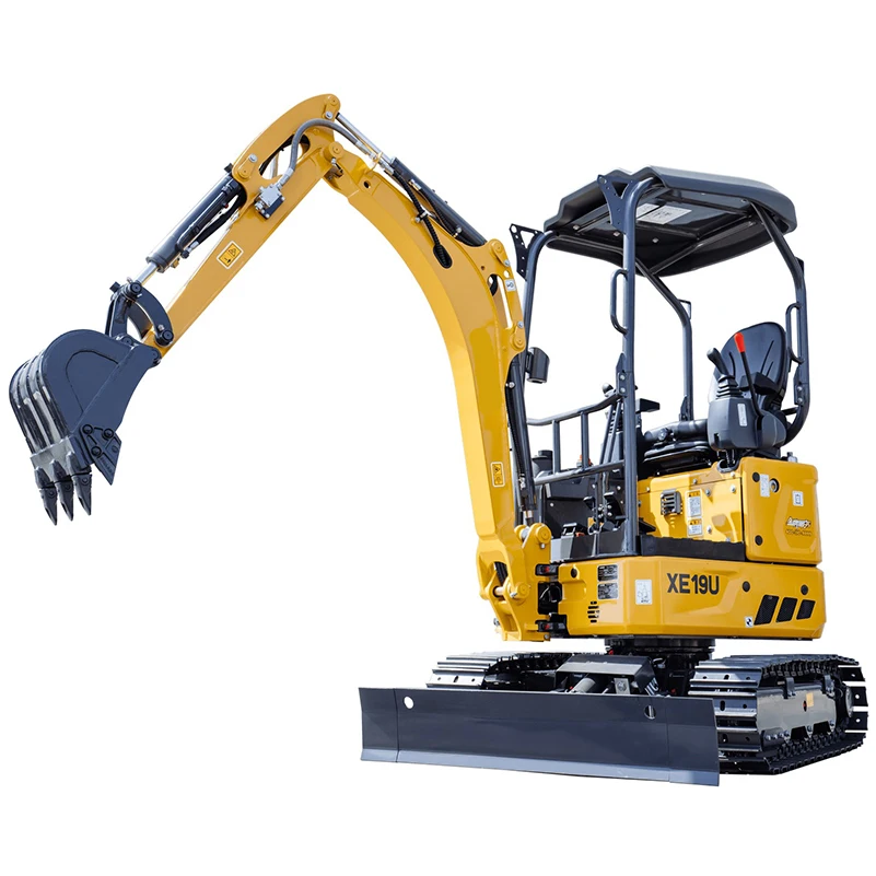Chinese Hot Sale New 1.9 Ton Mini Crawler Excavator XE19U Excavator With High Quality