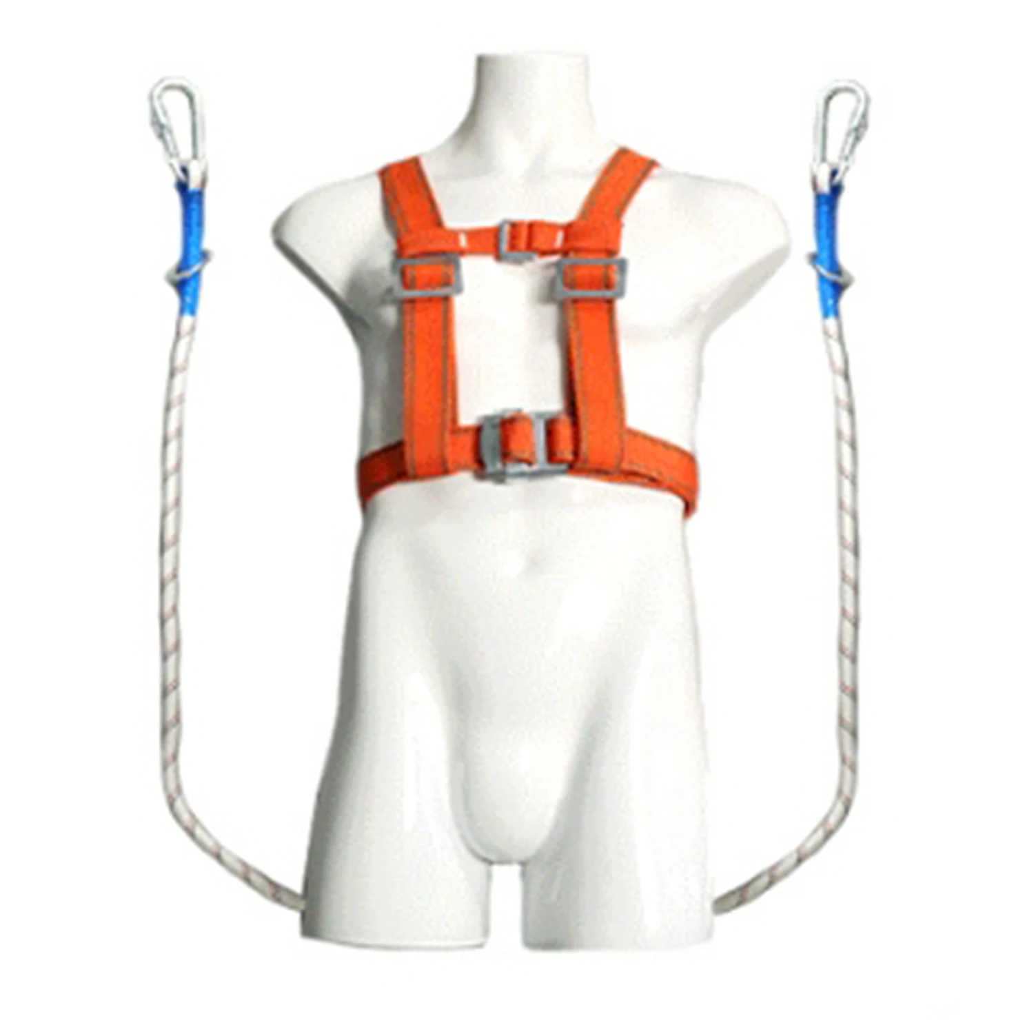 Professional Portable Climbing Safety Harness Fall Protection Retractable Green Safety Belt For Sale