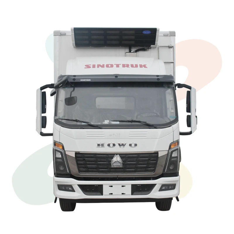 Used Sinotruk Howo Thermo King Truck 4*2 Single Cabin Side Door Back Door Mini Refrigerated Truck Diesel Freezer Truck