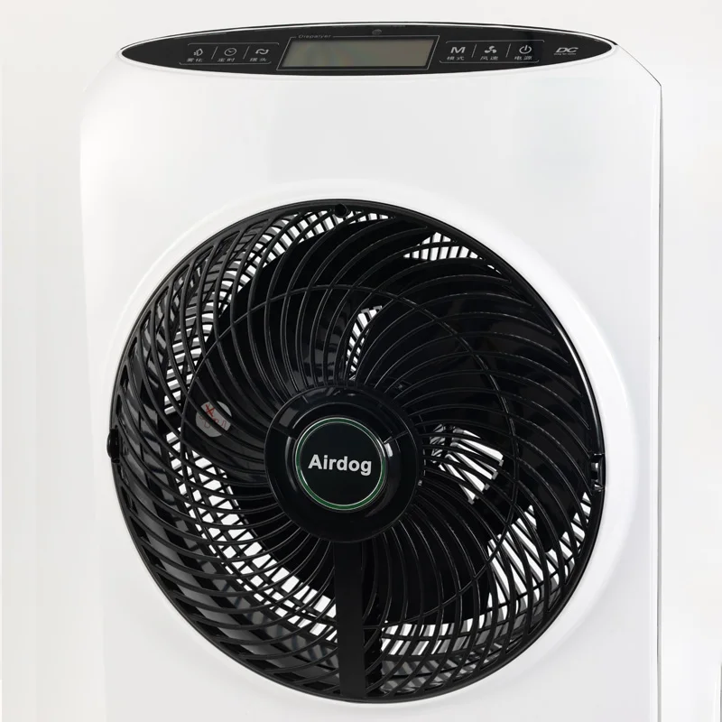 Floor Standing Electric Humidifying Fans  Remote Control Cooling Air with Misting Feature