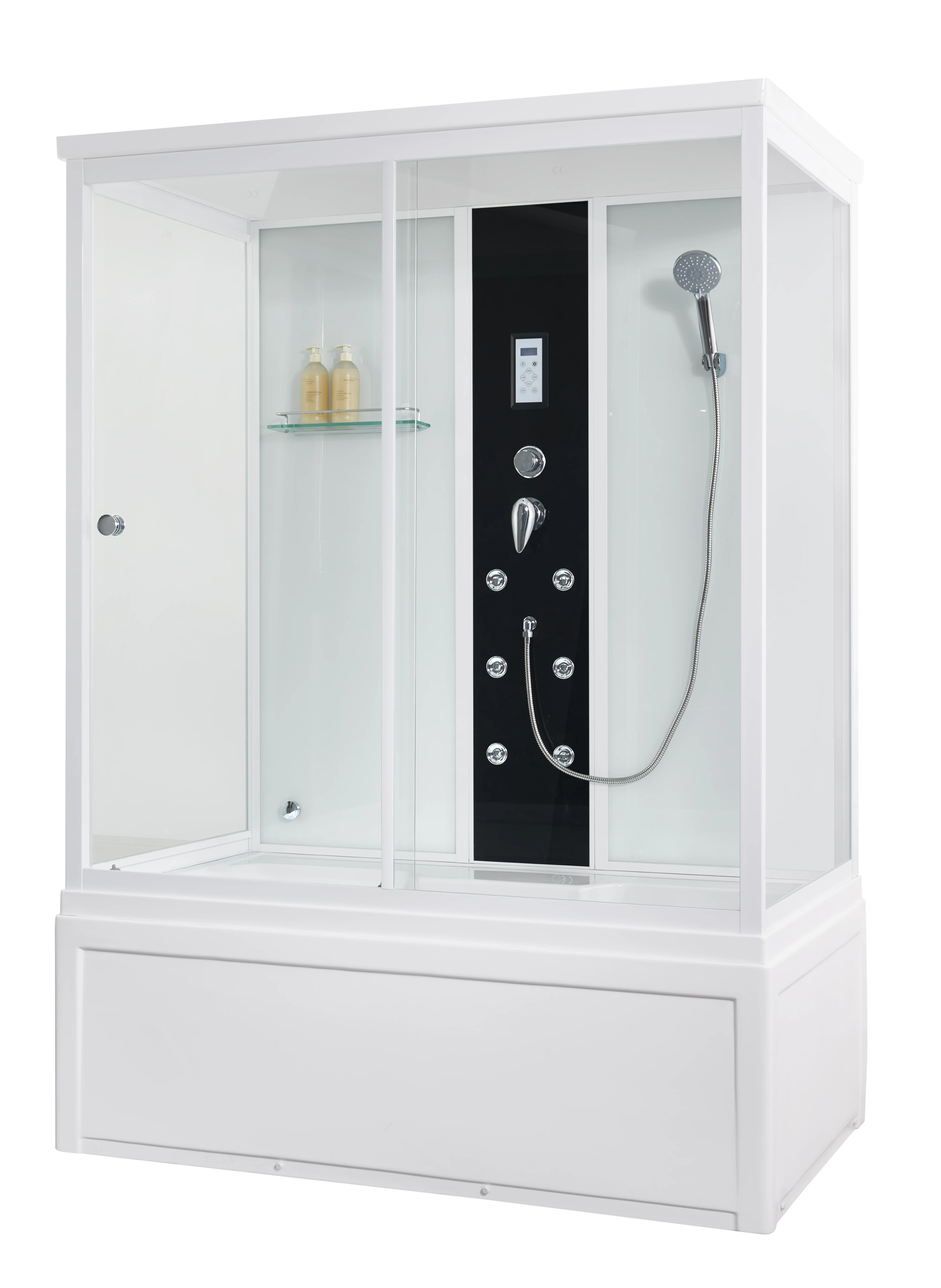 ORans Luxury Modern Bathroom Shower Faucet Cabin Room Sliding Glass Rooms Enclosures With Tub