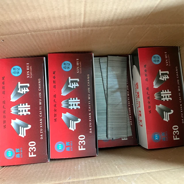 Высокое качество 18 калибра 1 мм проволока Диаметр металла железная промышленная мебель булавка декоративный диван F30 Brad гвозди для пневматического пистолета