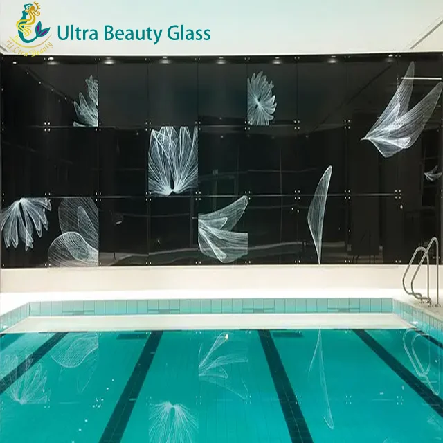 Ultrabeauty- Custom Silk Screen Printing  factory wholesale  manufacturer silk screen ceramic fritted glass