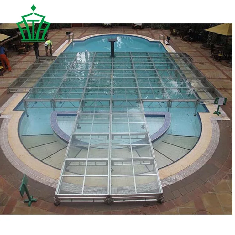 aluminum stage frame/glass ehxibition stage/stage equipment for sale