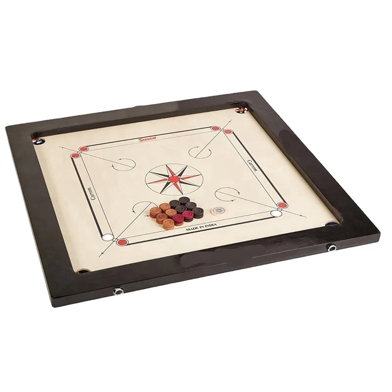  Большая деревянная настольная игра Carrom с монетами и страусами веселая семьей