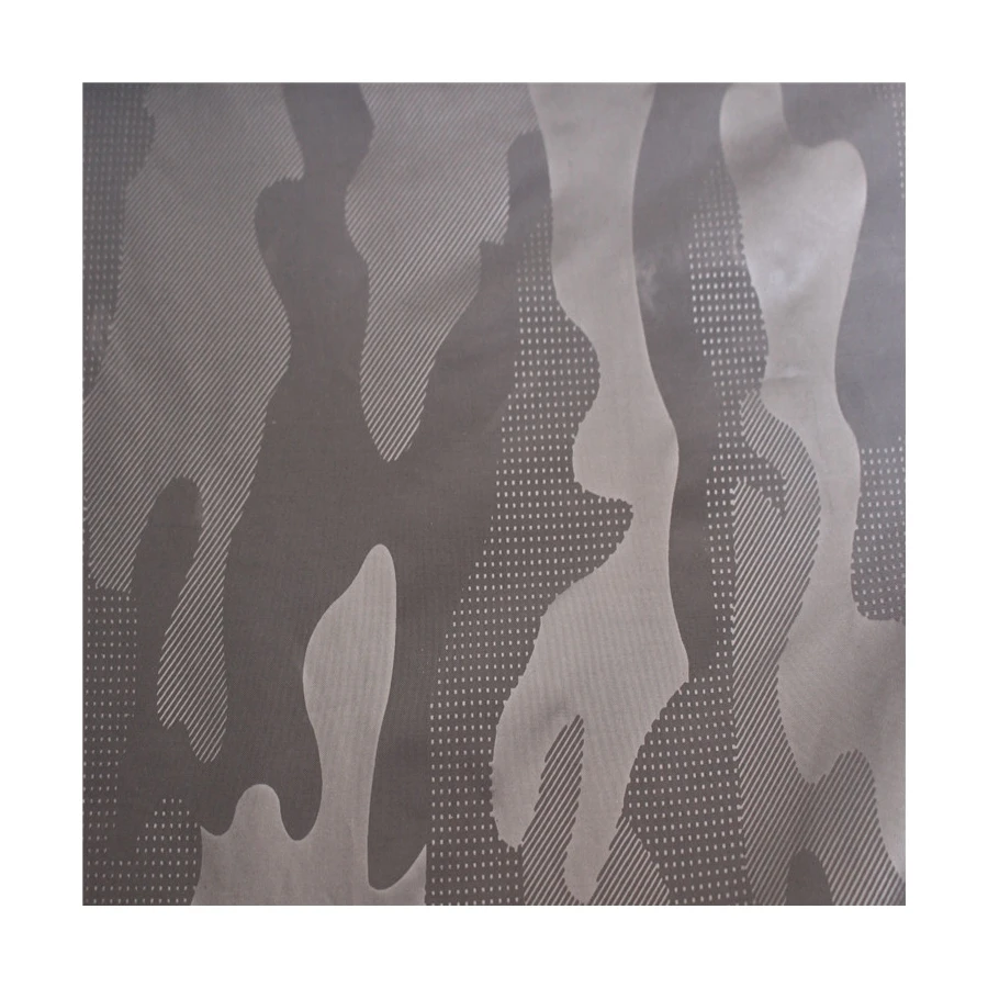Factory Direct Sales Polyester Spinning imitation memory concave-convex three-dimensional embossing clothing fabric