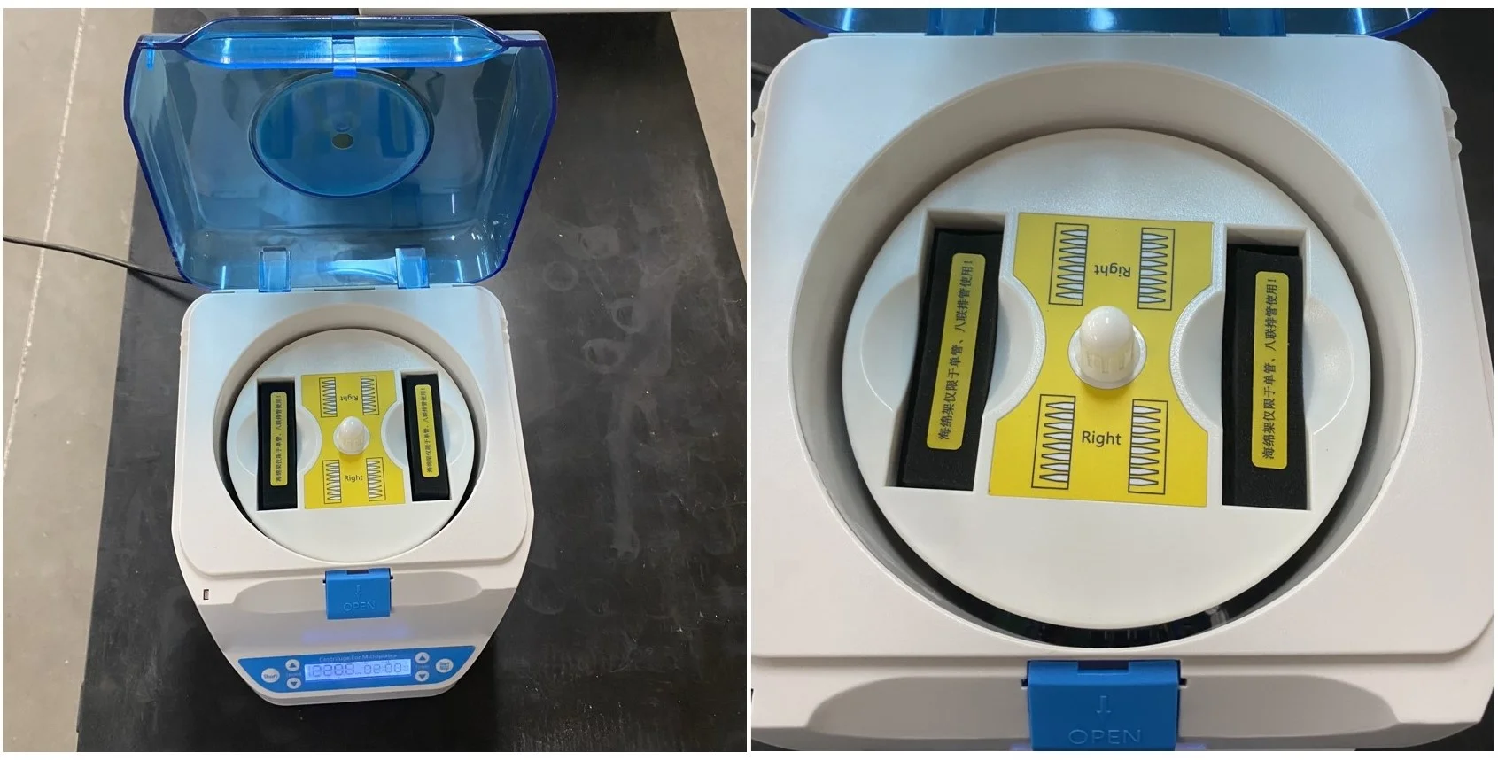 mini small size benchtop low speed 2800rpm 96 holes micro deep well Micro-plate Centrifuge TD4-M