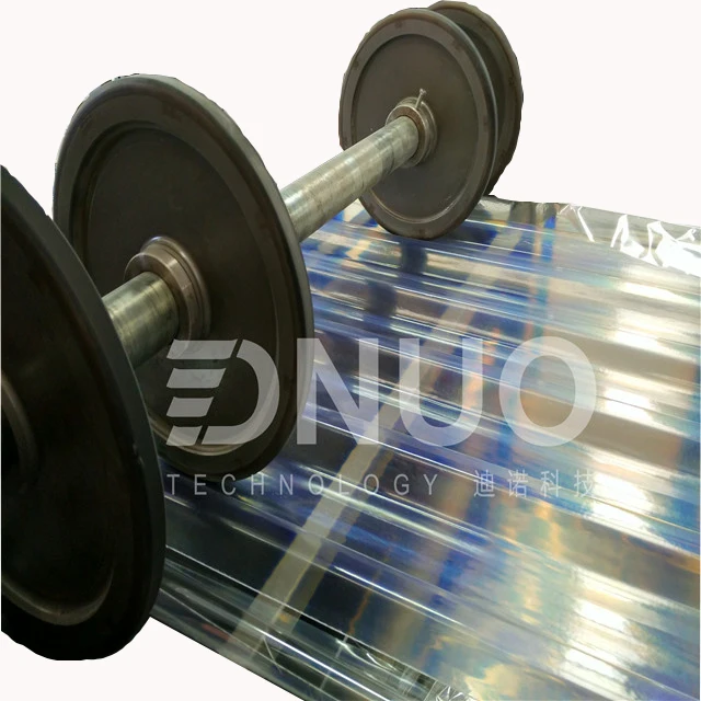 Multi-purpose grp fiber sheet panel for roof and wall with different color and types production line