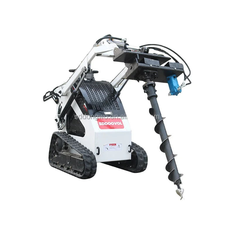 Maximum Reach Skid Steer Loader with Track for High Work Needs