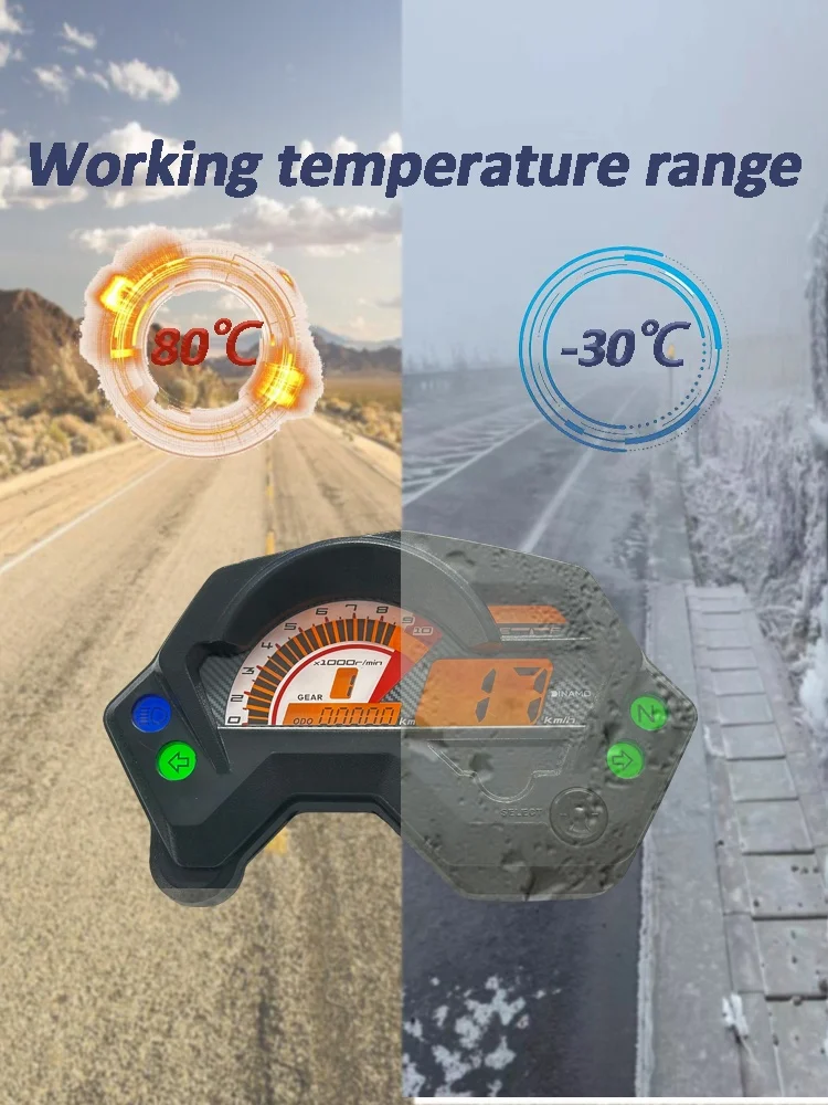 Trusted Supplier Motorcycle Speedometers tachometer for yamaha fz s v1 fz16 instrument cluster