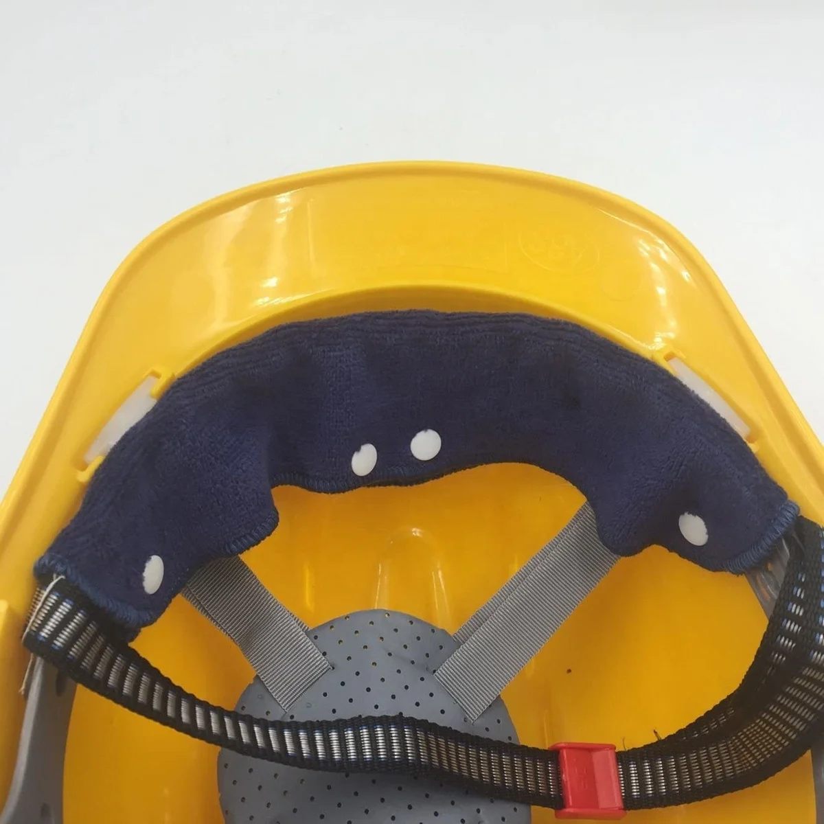 2022 OEM Terry Topper Snap-On Hard Hat Sweatband Washable Terry cotton Hard Hat Sweatband