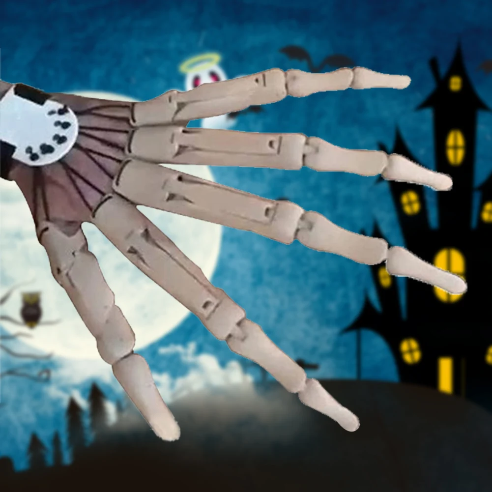 3D Printed Toy Flexible Hand Monsters Wolf Cat Paw Cosplay Dragon Nails Halloween Articulated Fingers