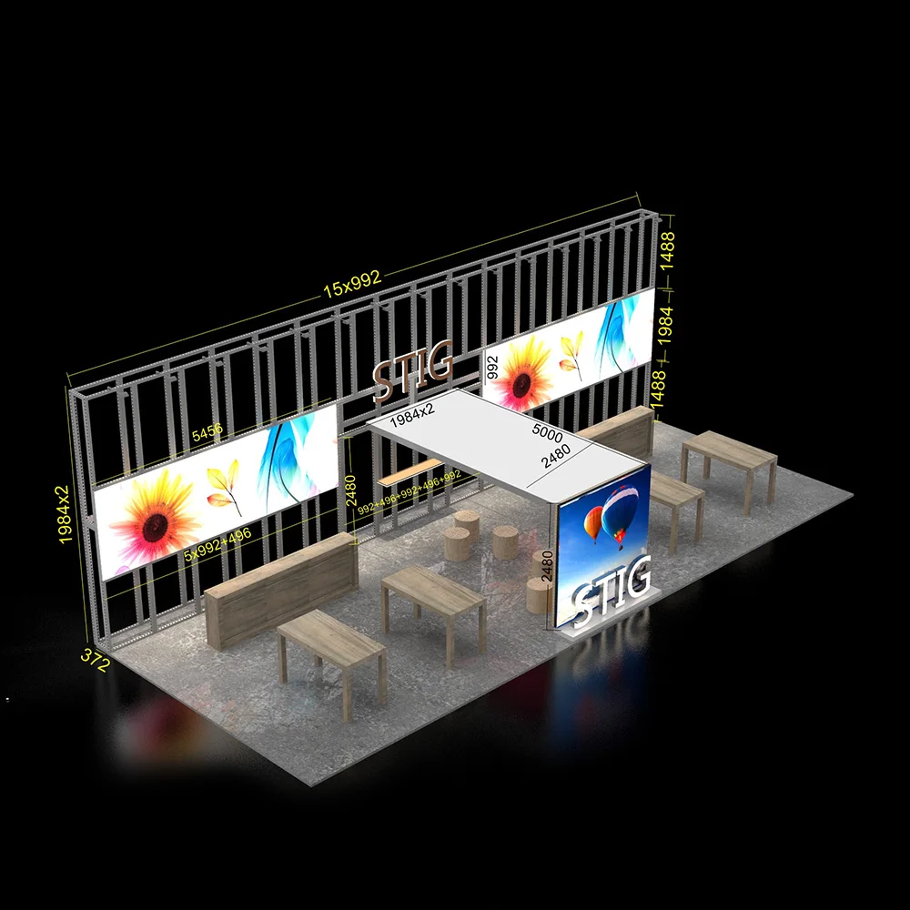 Booth Trade Show Exhibition Portable Sandwich Child Movable Partition Wall Idea Industry Good Price  Booths Design & Executing