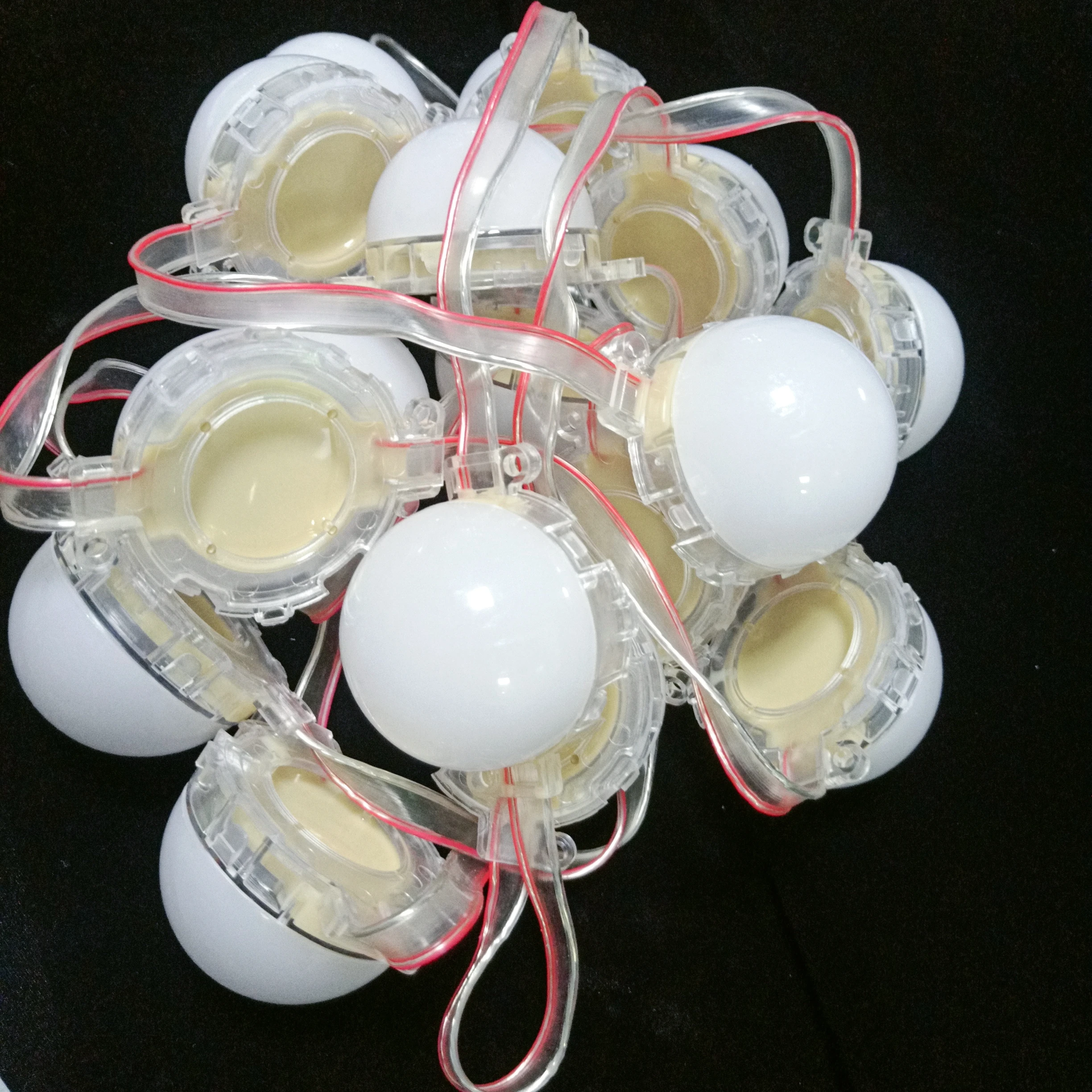 30mm RGB SMD 3535 Pixel Led Point Light 3 LED Module 12V 8206 IC LED Point Lamp