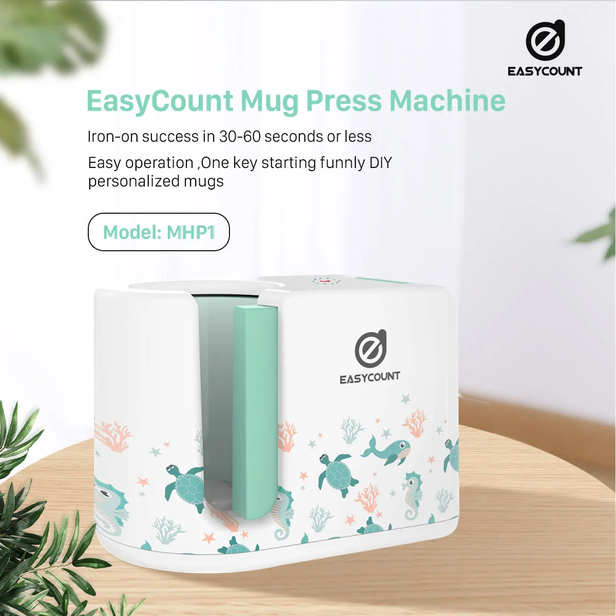 Portable Home Use 11oz Ceramic Cup Custom Cricut Sublimation Mug Printing Heat Press Machine