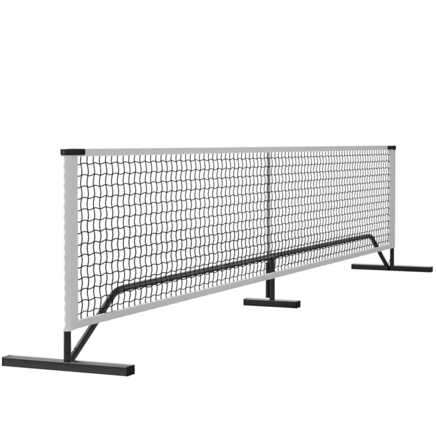 Own brand 22 foot wide 36 inch height portable height adjustable badminton pickleball net