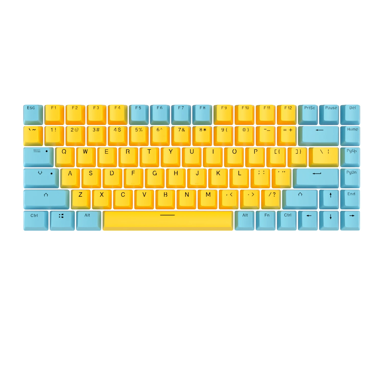 Клавиши Royal Kludge RK RK61 под давлением для игры в пастельные Dual shot 60% с заказными клавишами pbt и подсветкой