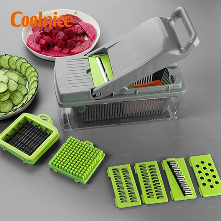 Многофункциональный ручной измельчитель овощей из АБС кухонный картофеля нож