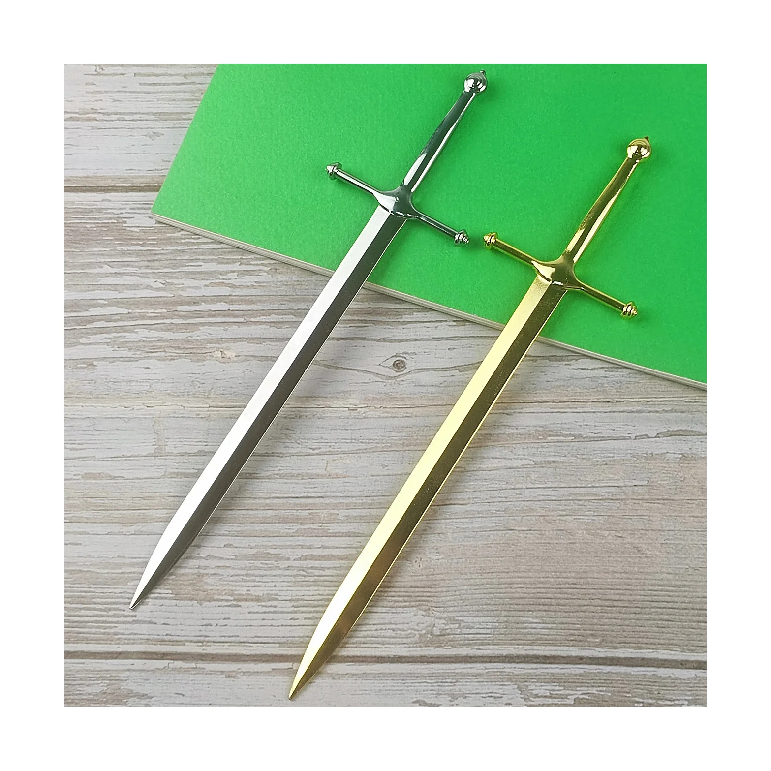 Envelope Knife Opener Bible Religion Souvenirs Gifts Alloy Gold Silver Metal Custom Letter Opener Sword