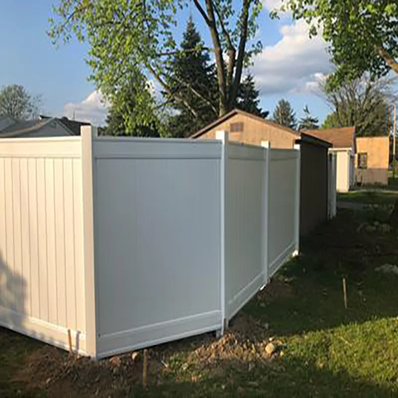 Worldwide Industries Served Vinyl PVC Fence Panels Wholesale For Garden