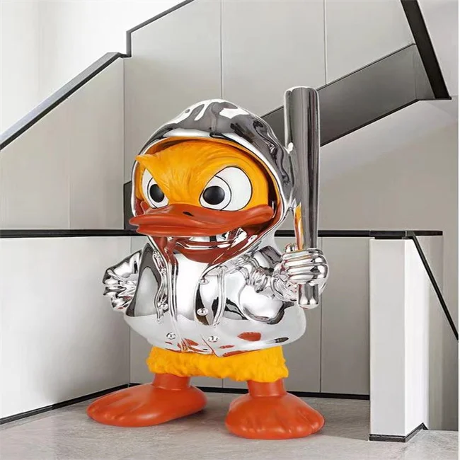 JYLIGHTING creative abstract animal duck designer modern led led floor lamp modern floor lamp indoor