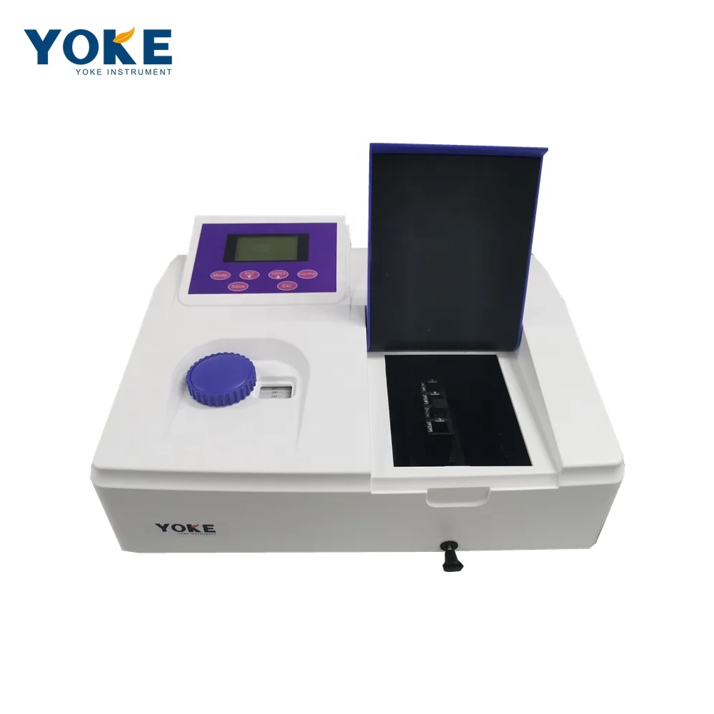 China Laboratory 4nm Single Beam Visible Spectrophotometer V1200