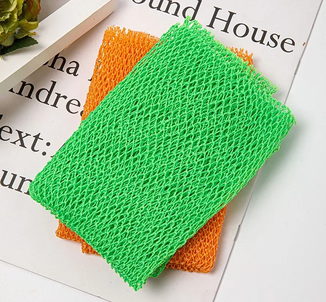 African Net Mesh Body Exfoliator scrub net bathing suit exfoliating african body net scrubbing bath sponge