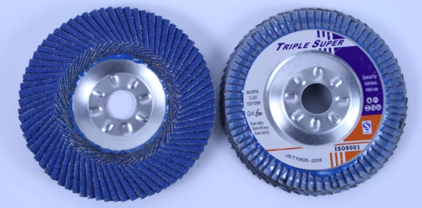 good price 6 inch diamond grinding wheel cutting disc Abrasive Tools abrasives zirconia blue Flap for grinding and polishing