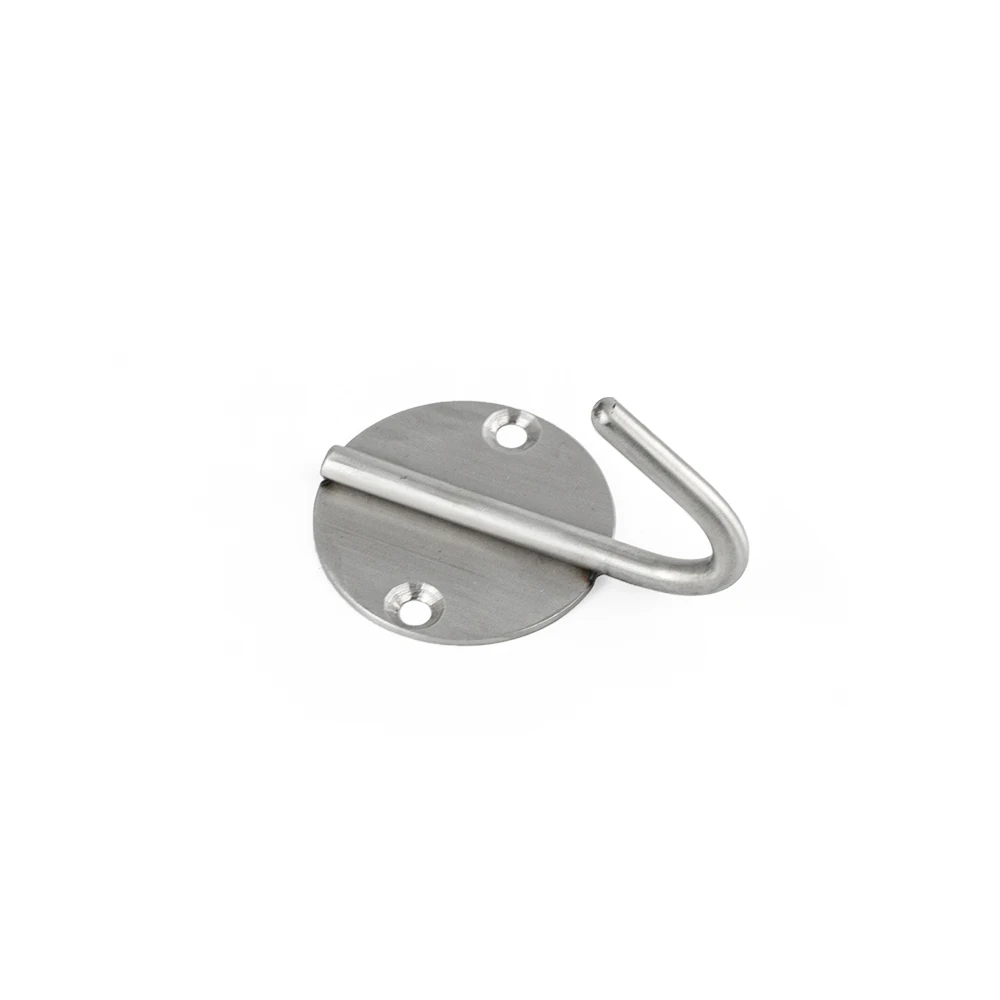High quality stainless steel single hook coat hook closet kitchen bathroom accessories