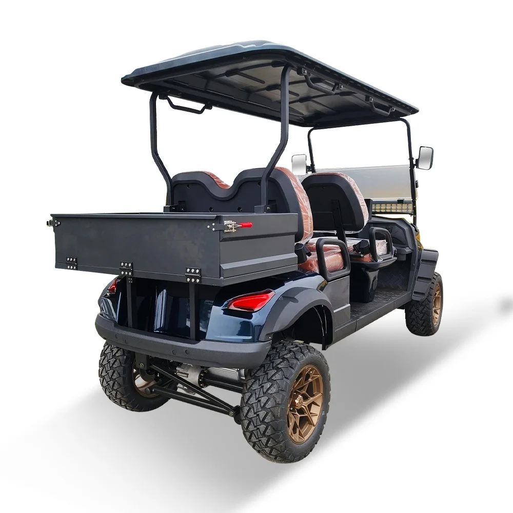 4-Seater Electric Golf Cart | Modern Design, Ultimate Comfort