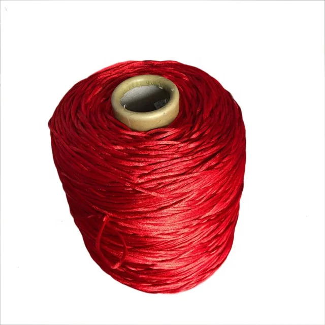 China Knotted cord Korea string Jewelry cord 1mm polyester drawstring cord