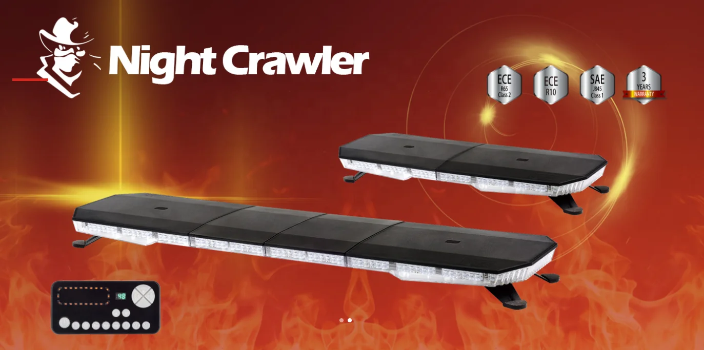 R65 SAE Ce Wholesale 360-degree Ultra-thin Traffic Ce Led Car Led Strobe Warning Light Bar