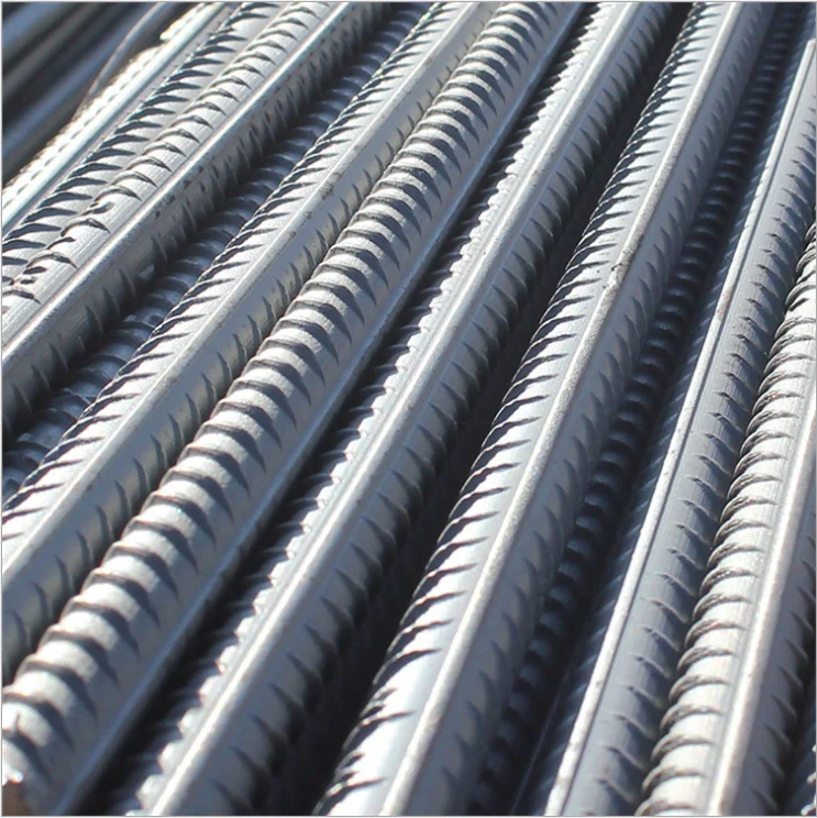 Iron Rod China Hot Ribbed Steel Rebar Rebars Steel 3/8 1/2 1 Inch Deform Steel Bar