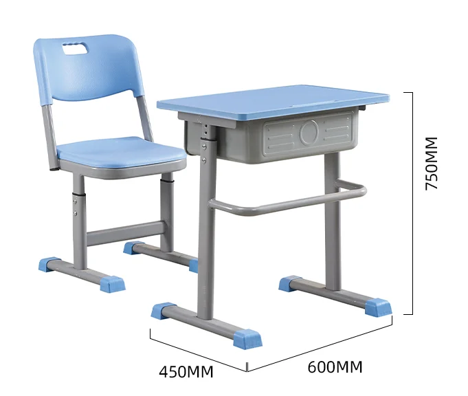 school classroom pupil student school desk chair set plastic school desk and chair