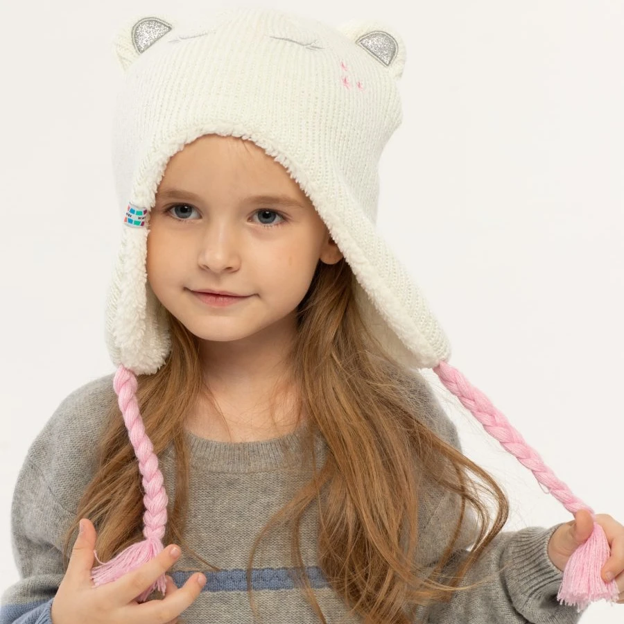 Top Sale Guaranteed Quality Knitted Beanie Hat Kid Children Warm Wool Hats Kids Cashmere Beanies