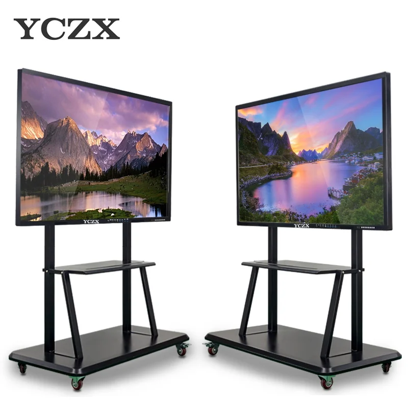 Hot Sale Black Wireless Projection System Optional Interact Touch Smart Board Interactive Panel For Teaching