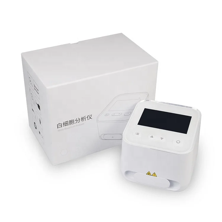 New Clinical White Cell Analyzer built-in lithium battery with big capacity White blood cell count