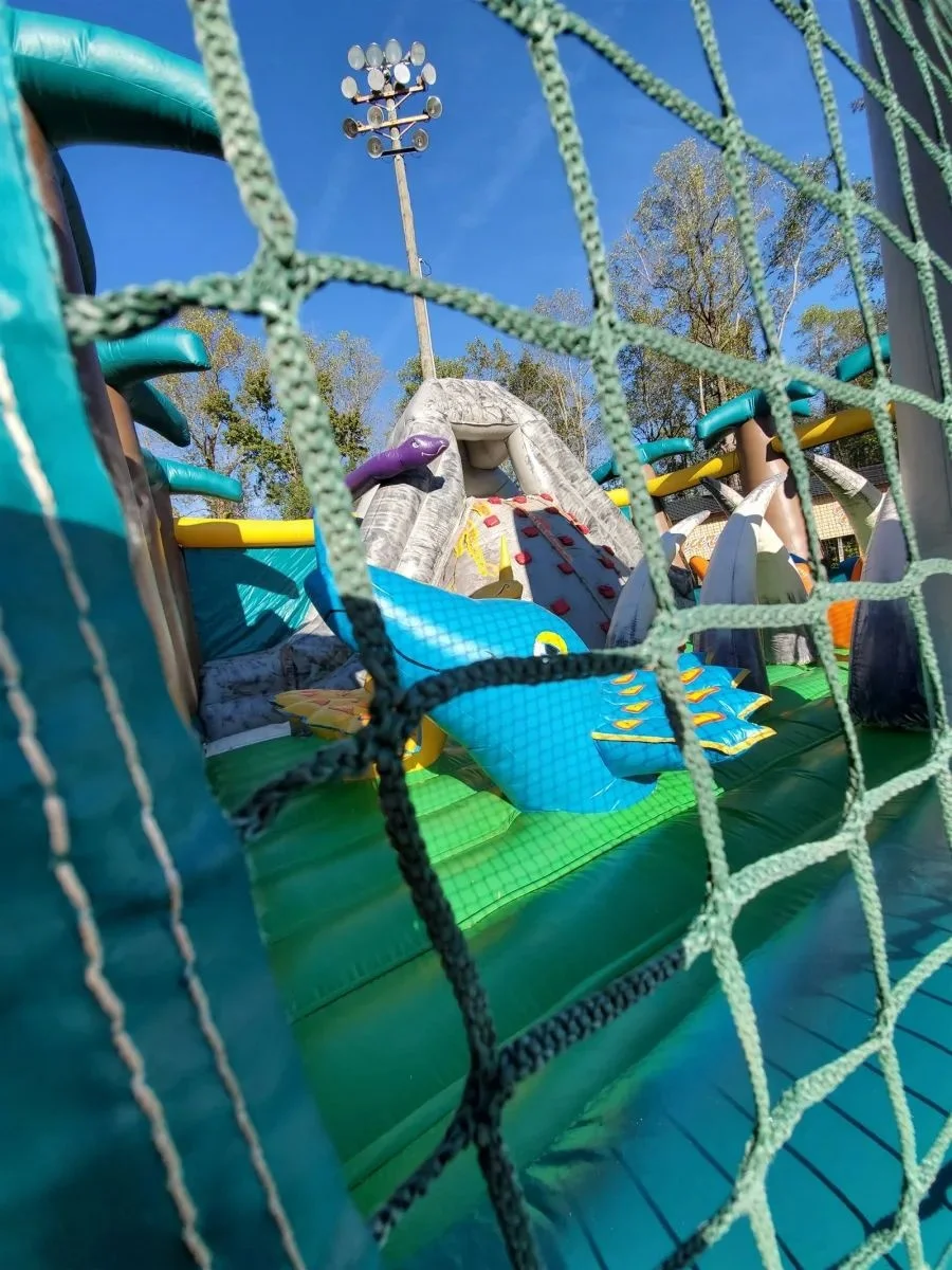 Jurassic Adventure Dinosaur Theme Bounce House Combo Thrilling Inflatable Customized Park