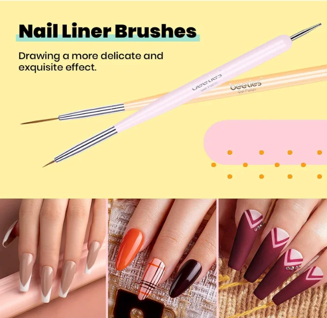 Hot Sale Nail Art Brushes Set Nail Art Paint Brush Set