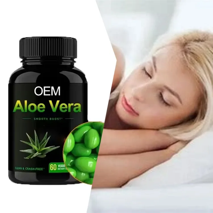 OEM ODM fat burn aloe vera capsules for constipate and weight loss