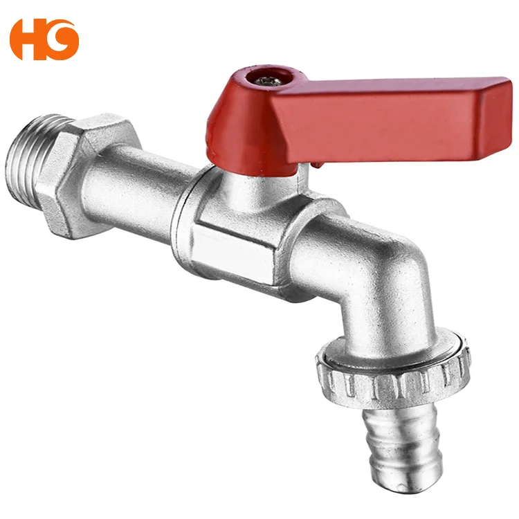 hot sale brass  bibcock with aluminium handle from yuhuan China