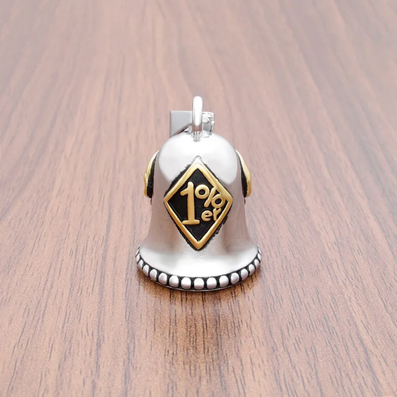 Dad Luck Riding Bike Bell Garmin Mount 1 er Guardian bell Biker 1%er Guardian Bell for Motorcycle