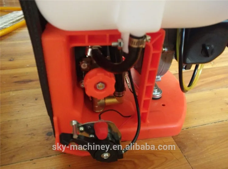 Skyagri 4 stroke gx35 768 knapsack portable motor power sprayer pump 708 2 stroke 4 stroke pump brass aluminium pump