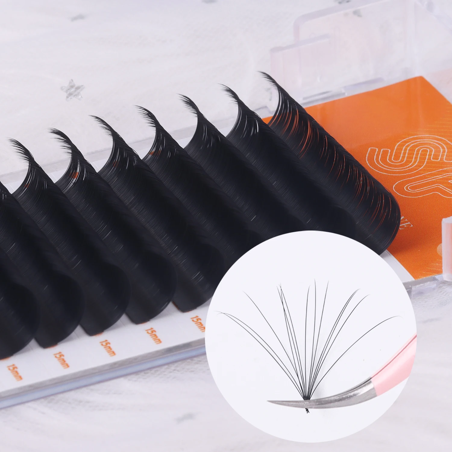 Автоматический вентилятор для наращивания ресниц Mega объем Easy Fan dd Curl двухслойные ресницы Easyfan