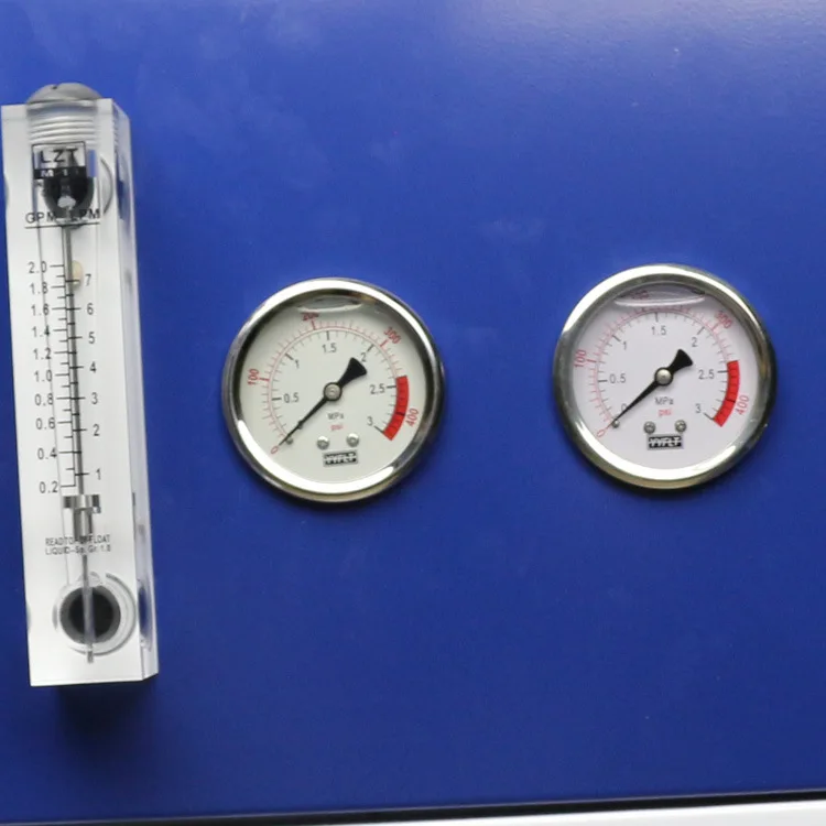 Commercial RO Water Purifier Manometer Stainless Steel Oil Filled Shock Proof Mechanical Meter 0-3MPA Manometer