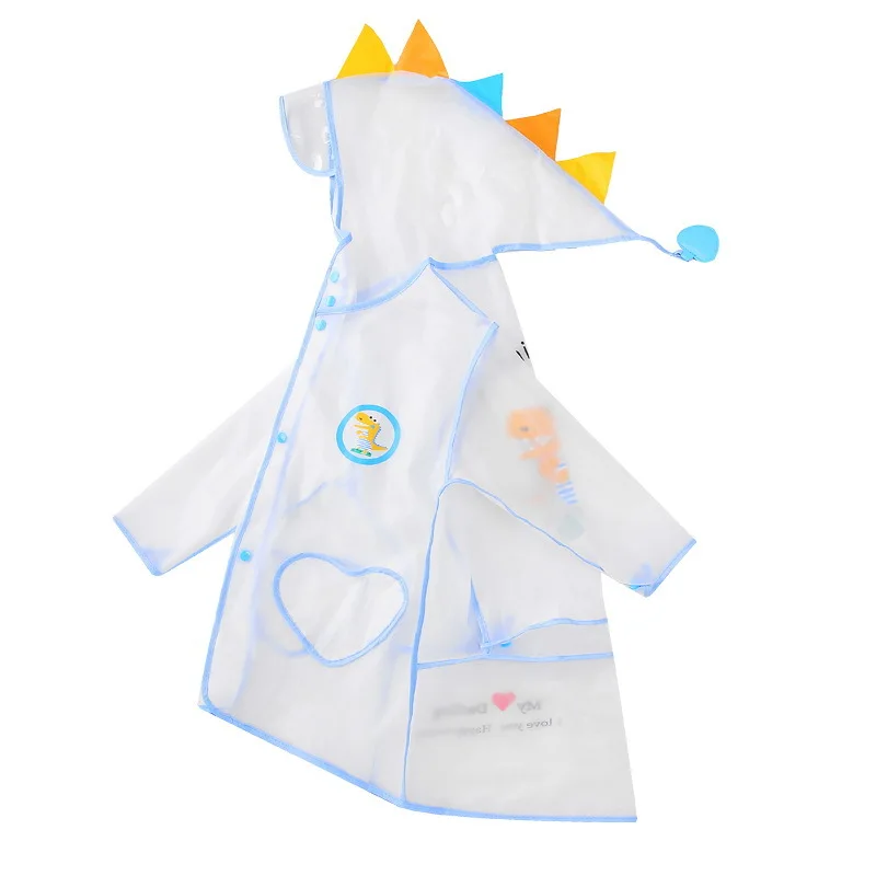 Newest Promotional Dinosaur Pattern Comfortable Waterproof Children Raincoat