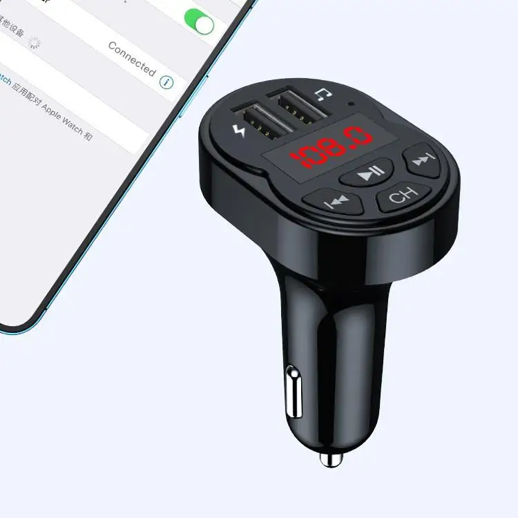 Автомобильный двойной USB3.1A зарядное устройство MP3 музыкальный плеер BT5.0FM передатчик