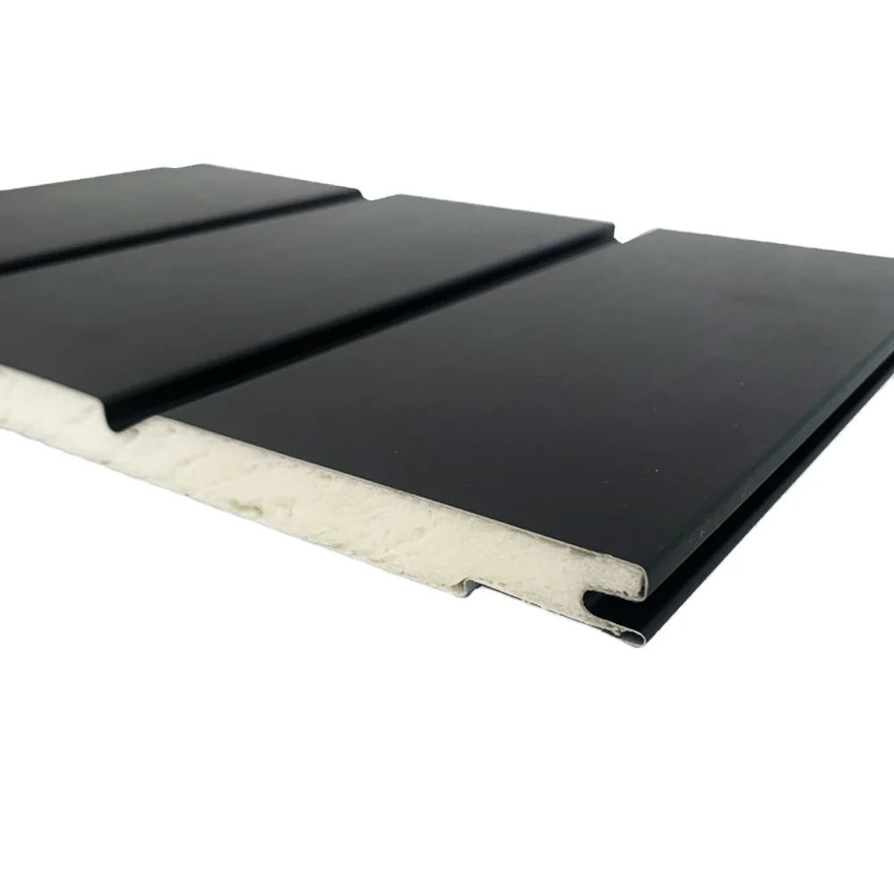 Light steel house prefab house exterior metal wall cladding panel metal siding waterproof fireproof