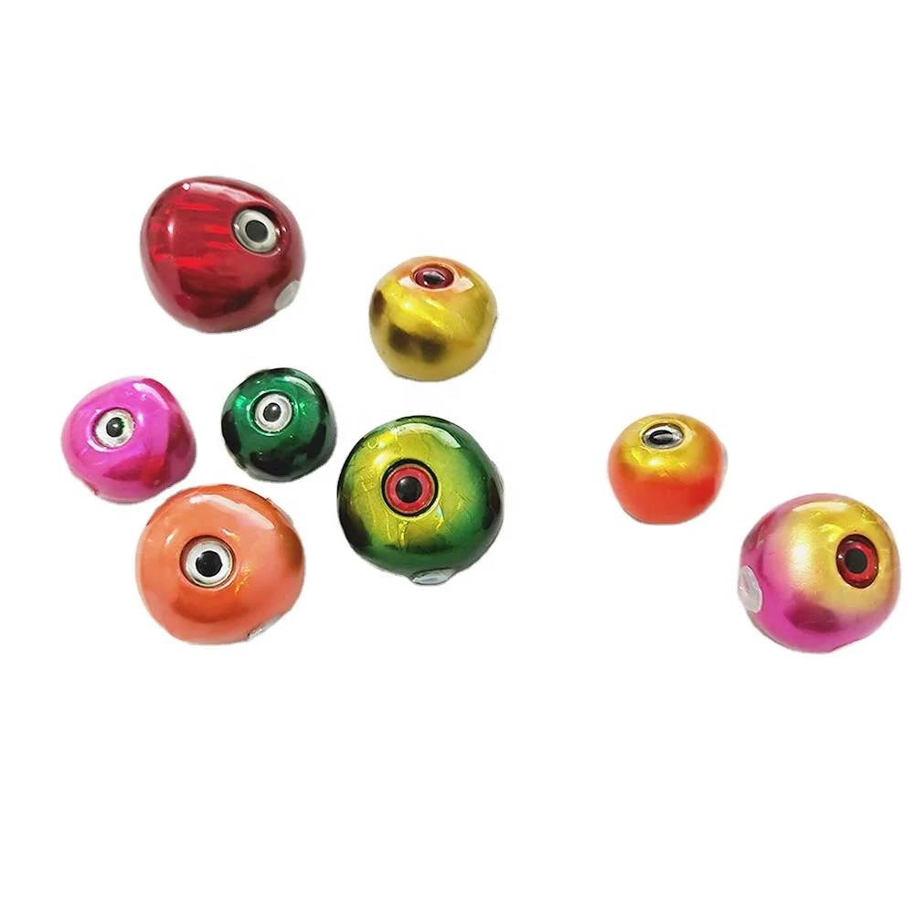 Новый вольфрамовые рыболовные грузила головка jig head 45 г, 60 г 80 г 100 120g 160g 180g Красочные tungsten рыболовное приспособлений