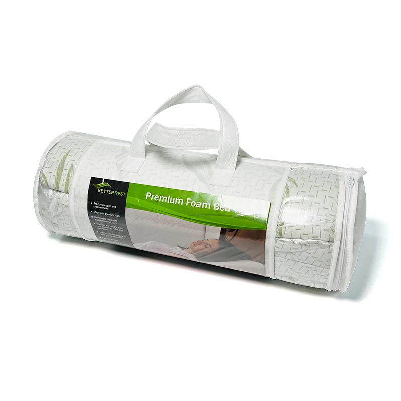 Recently Popular Knee Support Memory Foam Pillow Portable Steady Handle Two Specially Designed Pockets Wedge Pillow